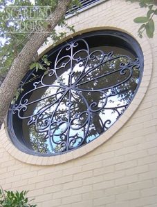 Door Grills: Custom Decorative Wrought Iron Security Grills