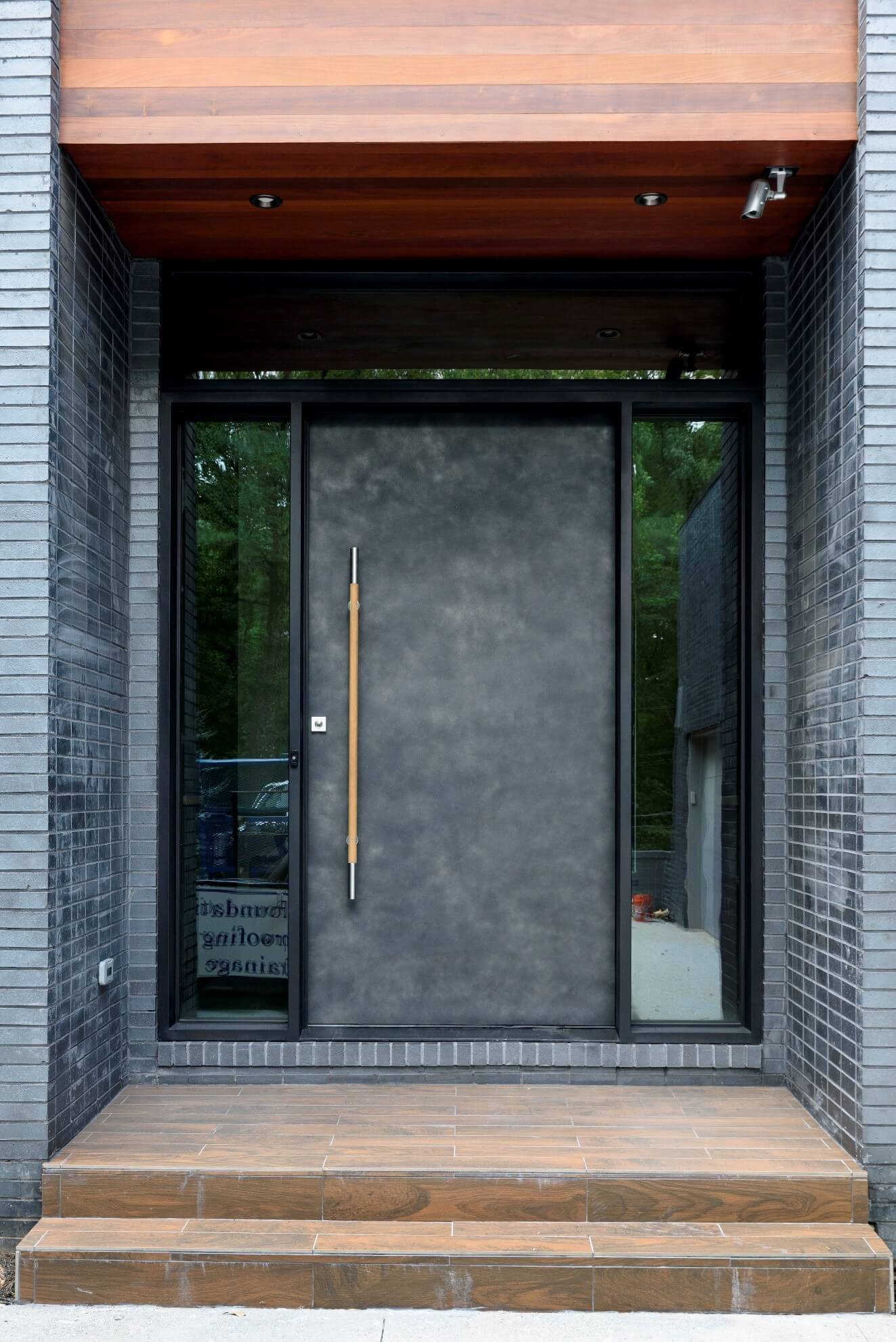 Custom Modern Pivot Door Installation in Atlanta – Scardino Doors